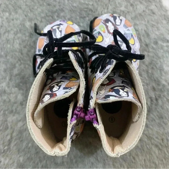 Spellbound Soles Addams Family Boots - Picture 4 of 10